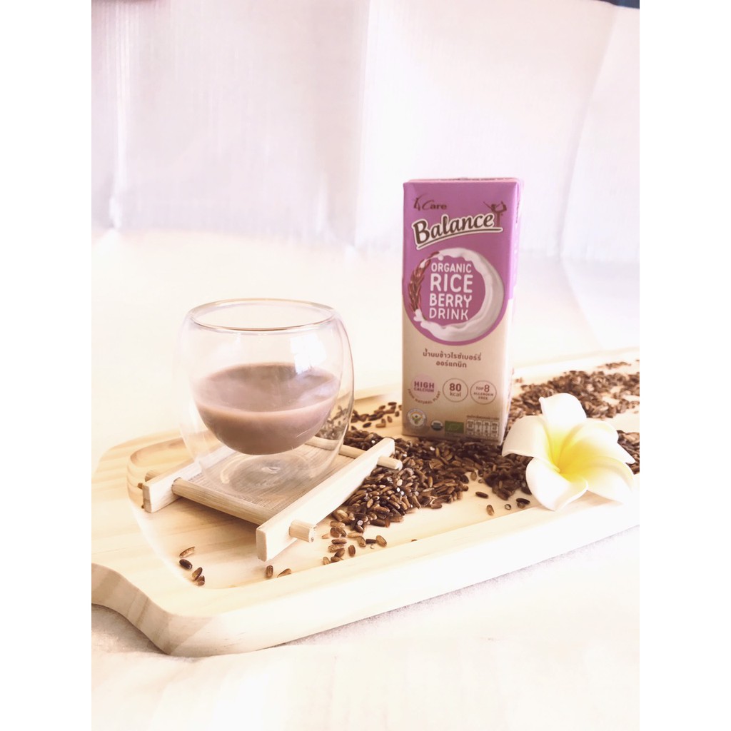 Sữa gạo tím hữu cơ 4Care Balance 180ml