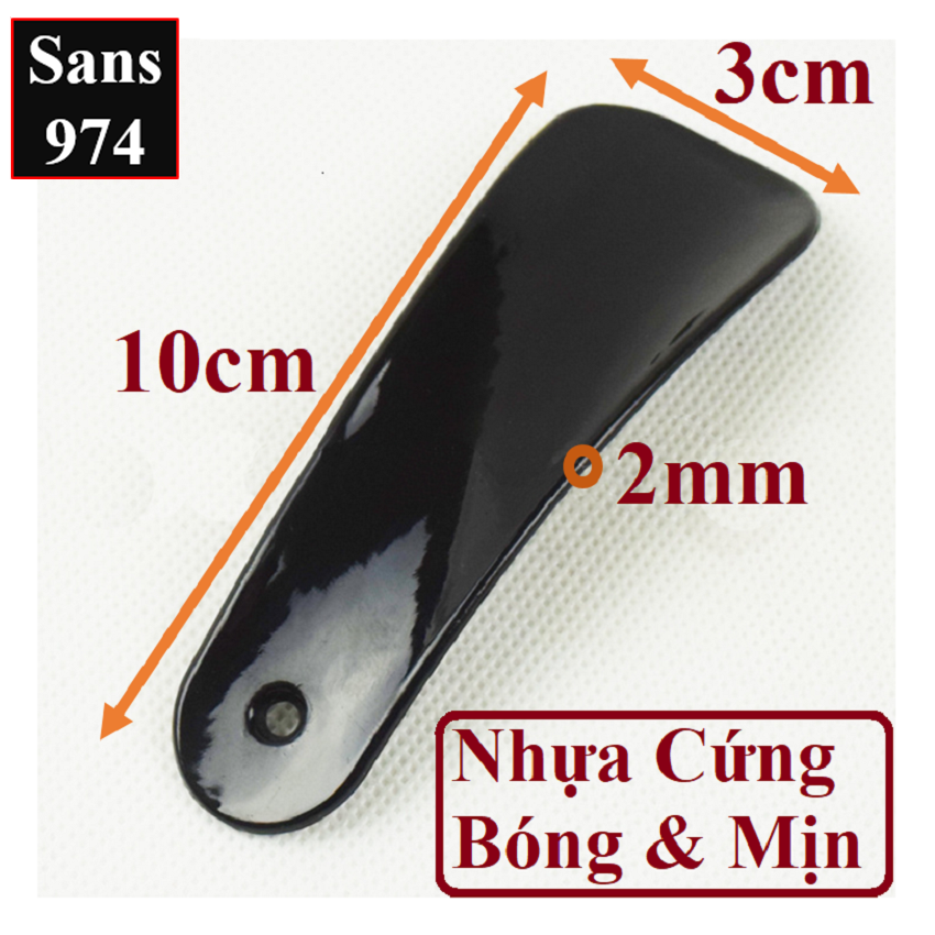 Cây đón gót giày nhựa Sans974 đót giầy