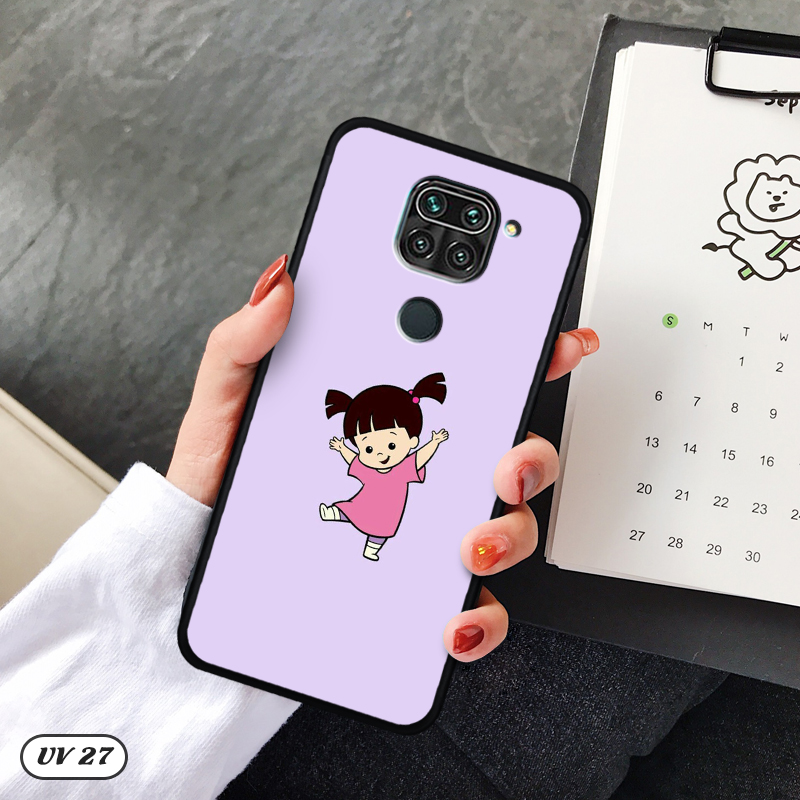 Ốp Xiaomi Redmi Note 9 lưng nhám -ngộ nghĩnh