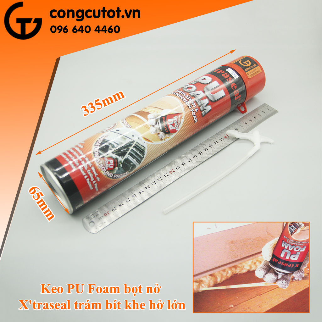 Keo bọt nở PU Foam X'traseal