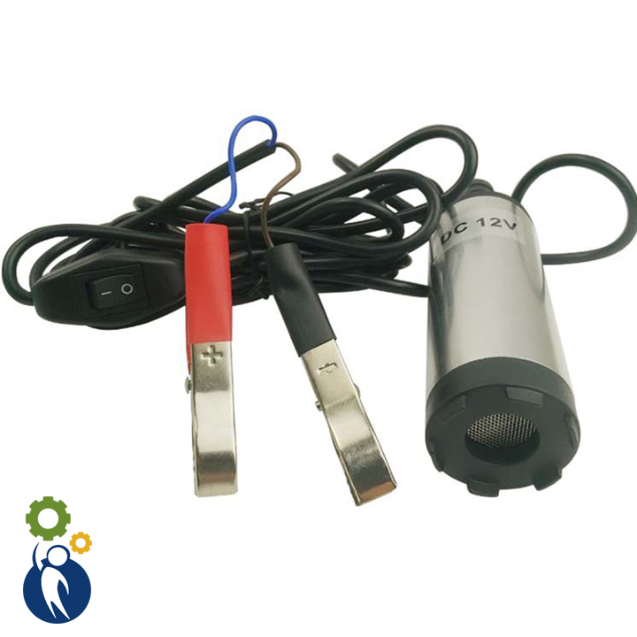 Máy Bơm Chìm Bơm Dầu Bơm Nước Mini Phi 51mm 12V