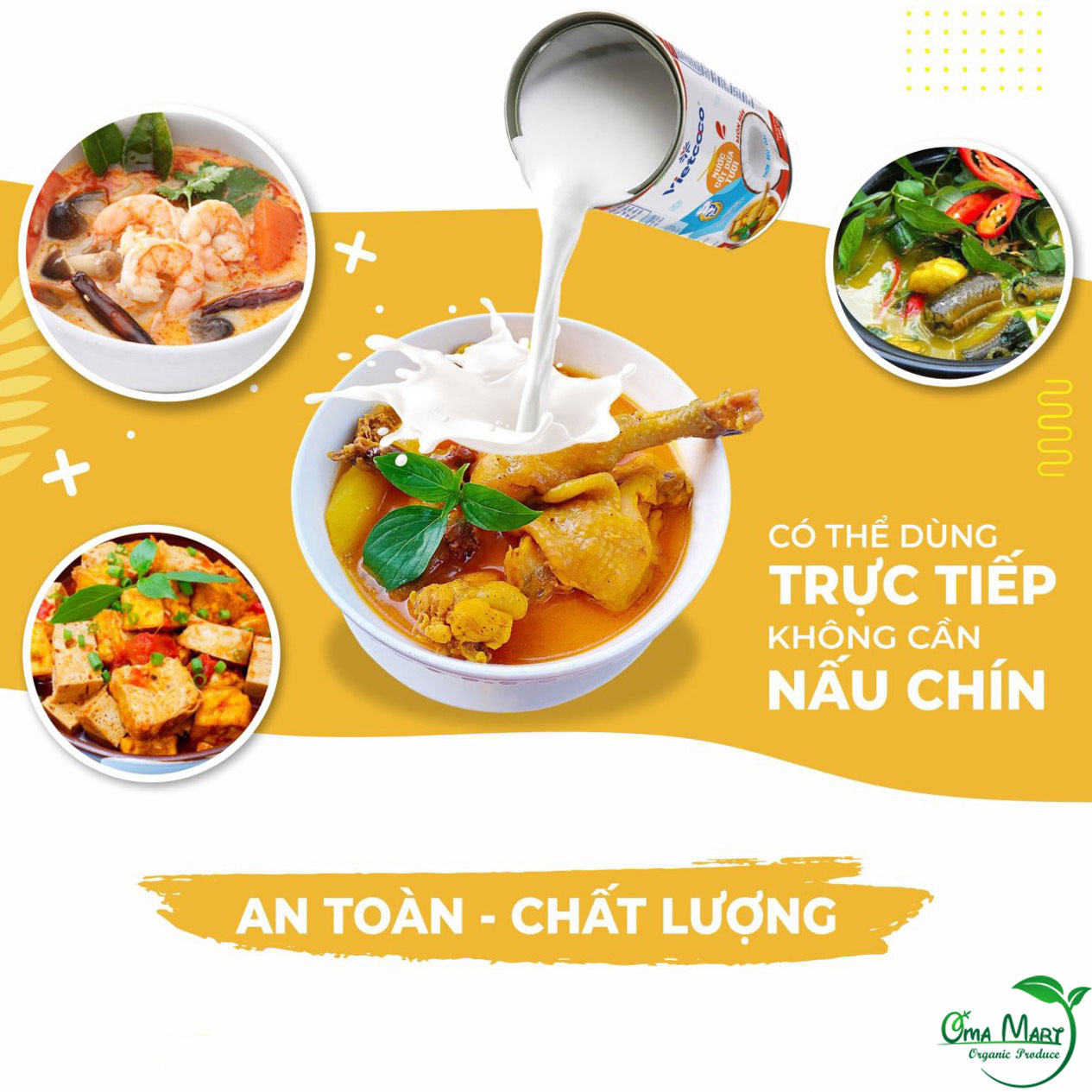 Nước cốt dừa tươi Vietcoco 160ml