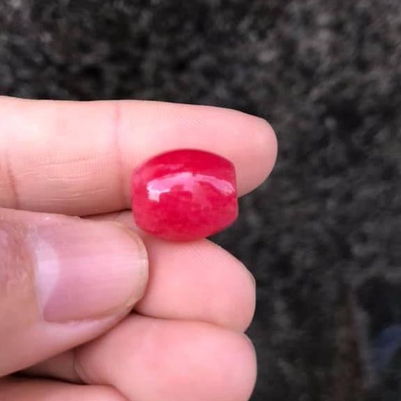 [HCM]MẶT DÂY LU THỐNG MẦU HỒNG RUBY.SIZE 10LI- TẶNG KÈM DÂY ĐEO
