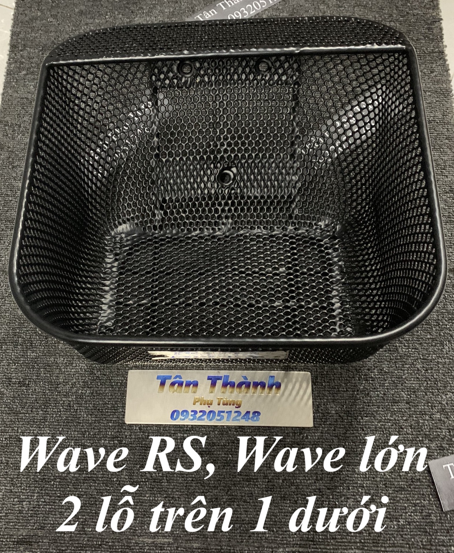 Bộ rổ rs, ws100, wave a 2016 kèm bass 2 lỗ trên 1 lỗ dưới