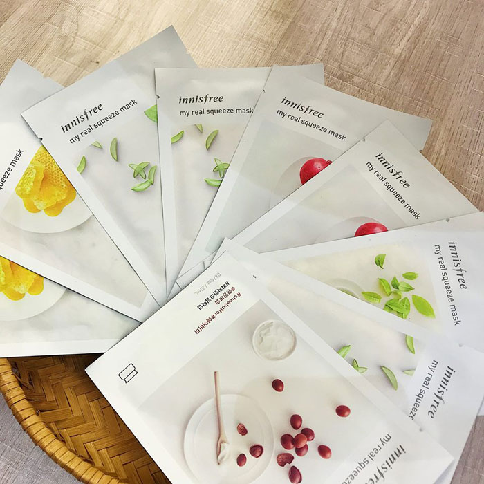 10 Mặt Nạ Giấy Innisfree