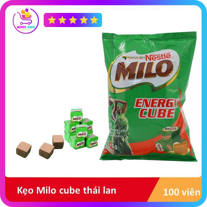 [CỰC NGON MIỄN CHÊ] Kẹo Milo Cube Thái Lan - LẺ 20 VIÊN
