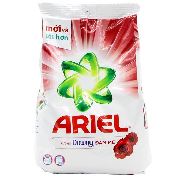 Bột giặt ARIEL 330gram cao cấp HƯƠNG DOWNY đam mê và khử mùi ẩm mốc dành