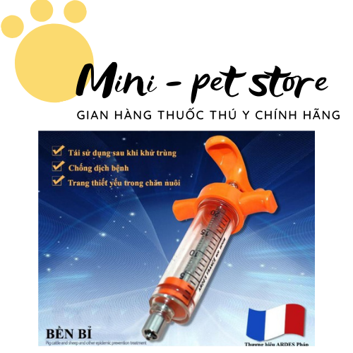 XIRANH NHỰA THÔNG DỤNG 20ML (THÚ Y)