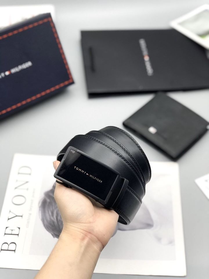 [HCM]Thắt lưng SET VÍ kèm THẮT LƯNG NAM TOMMY Mua 1 Được 2