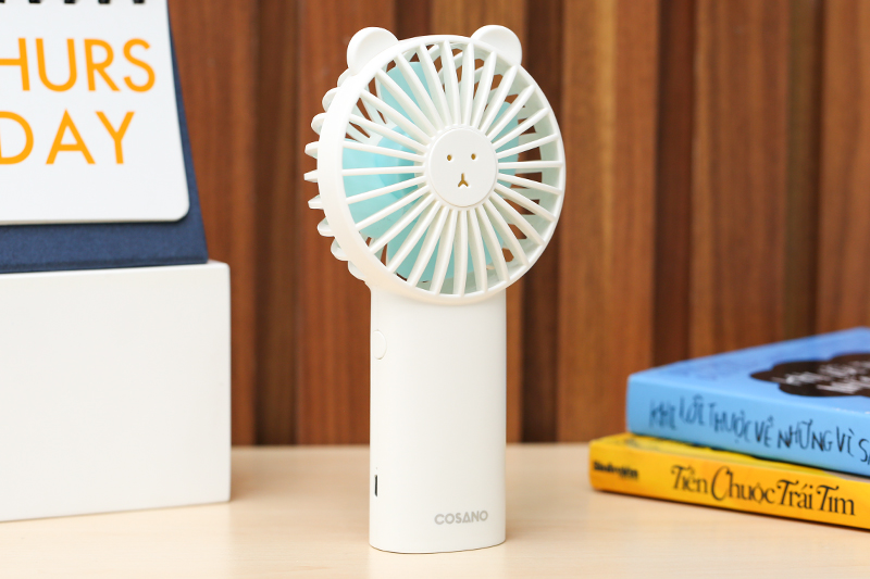 Quạt sạc mini Cosnmk003 Trắng