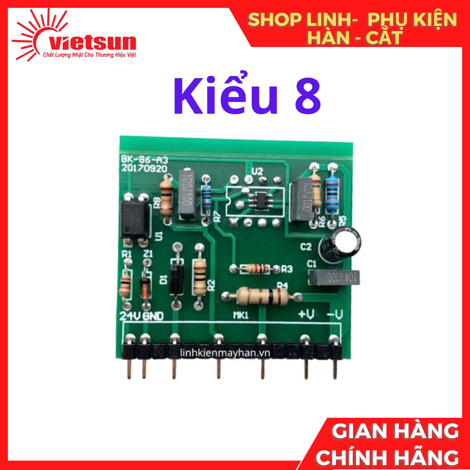 Bo mạch nguồn dùng cho máy hàn điện tử