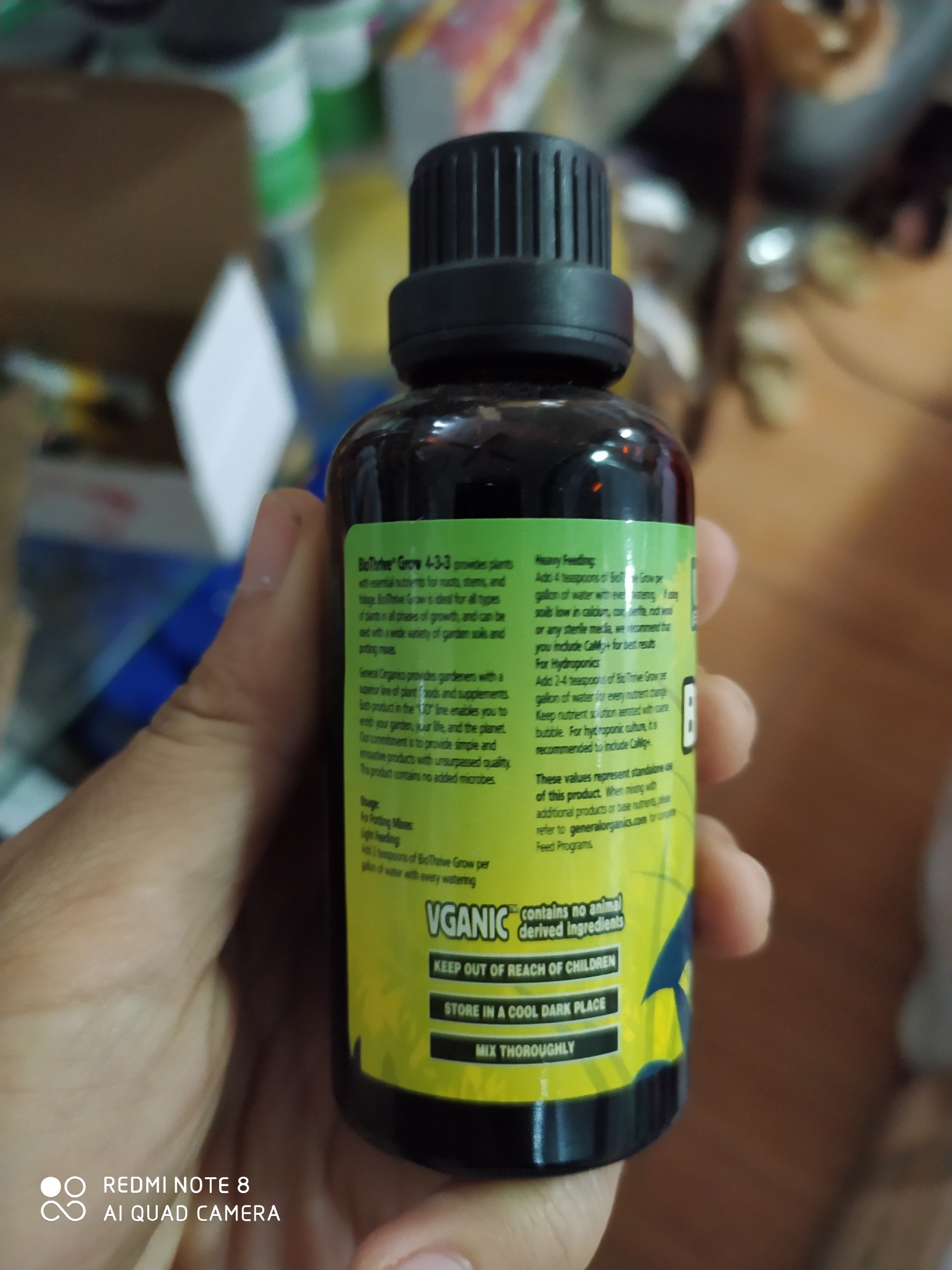 Phân bón hữu cơ Biothrive 4-3-3 cho hoa lan 50ml