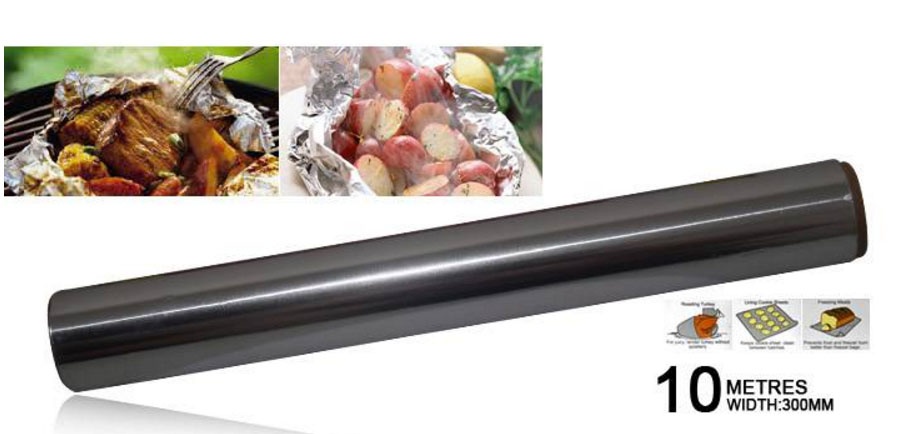 Cuộn giấy bạc chế biến thức ăn