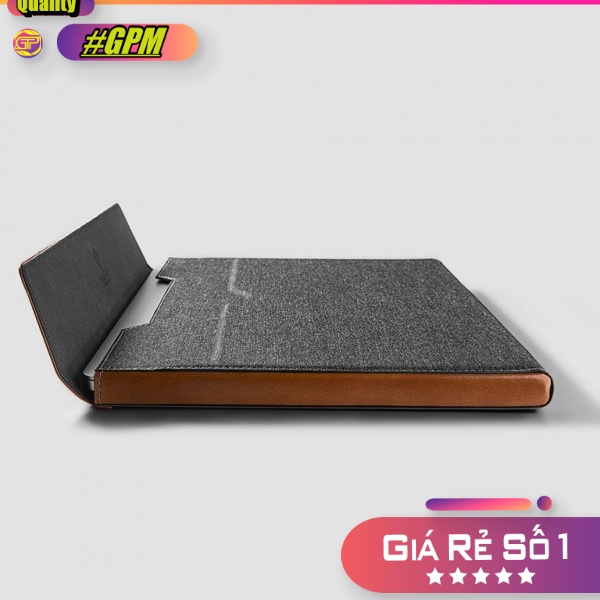 [HCM]TÚI CHỐNG SỐC MACBOOK PRO/AIR TOMTOC PREMIUM LEATHER H15