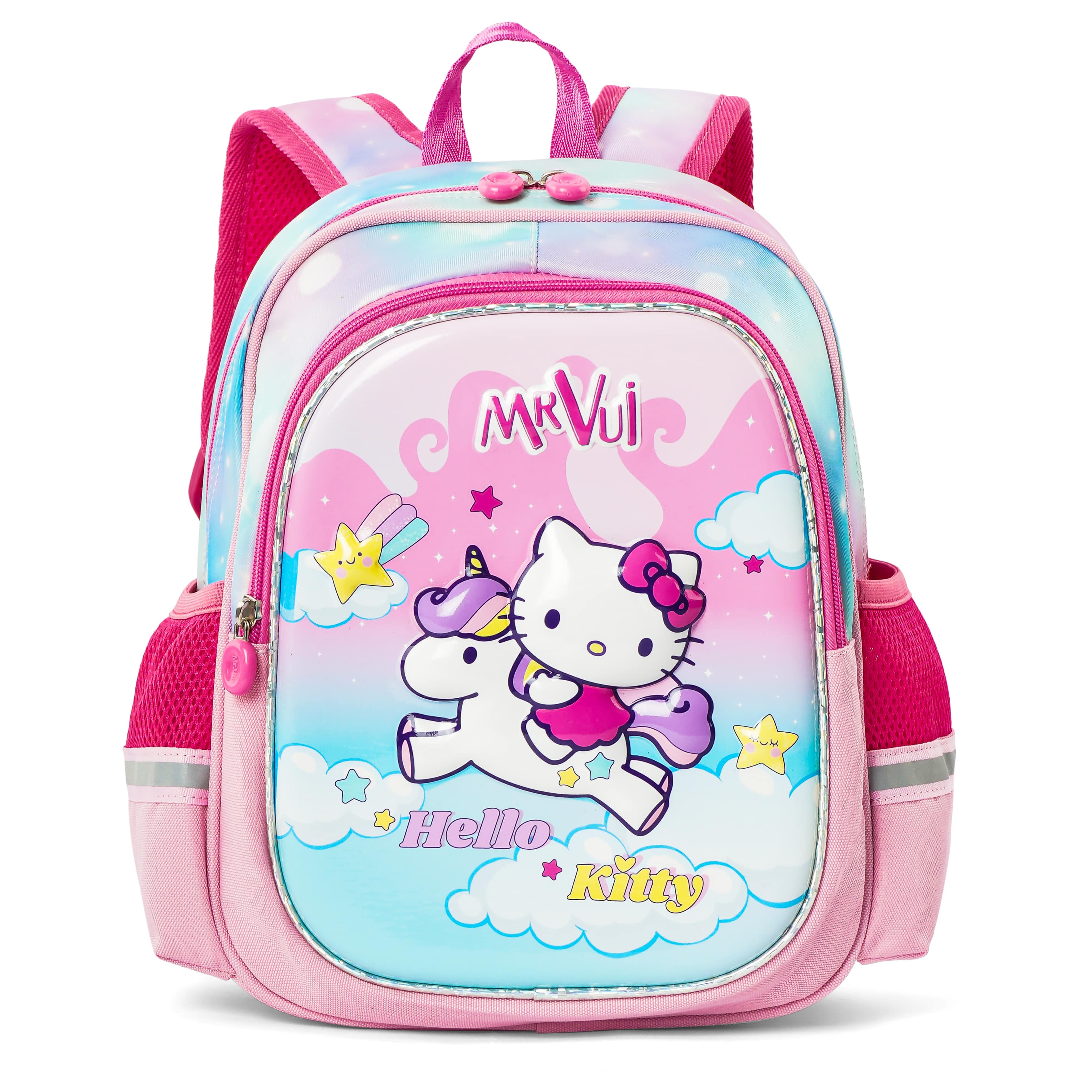 Balo học sinh Mr Vui BLH941 cho bé mẫu giáo (32 x 26 x 12 cm), Bảo Hành 2 Năm