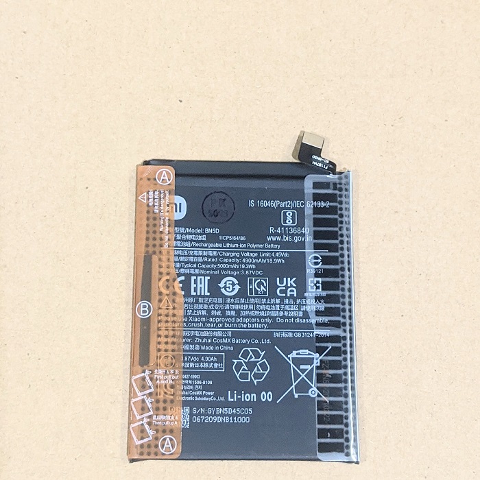 New Xiaomi Redmi Note 11s code bn5d battery 5000mAh capacity