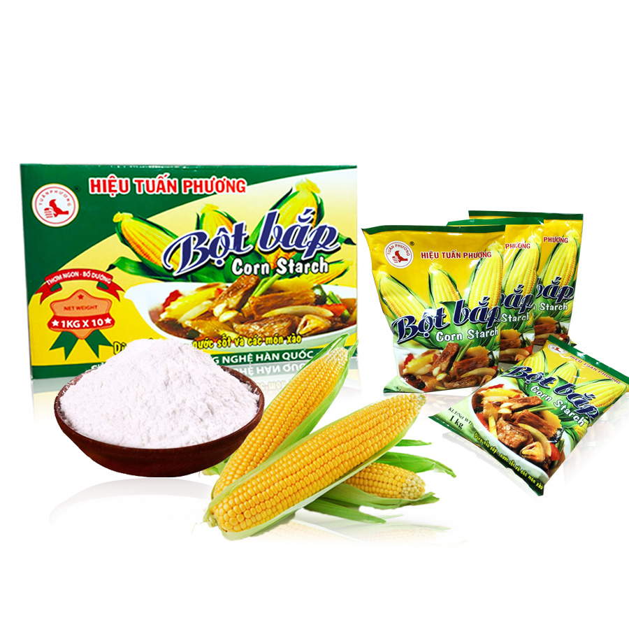 Bột Nấu Chè, Bột Ngô, Bột Bắp hiệu Tuấn Phương