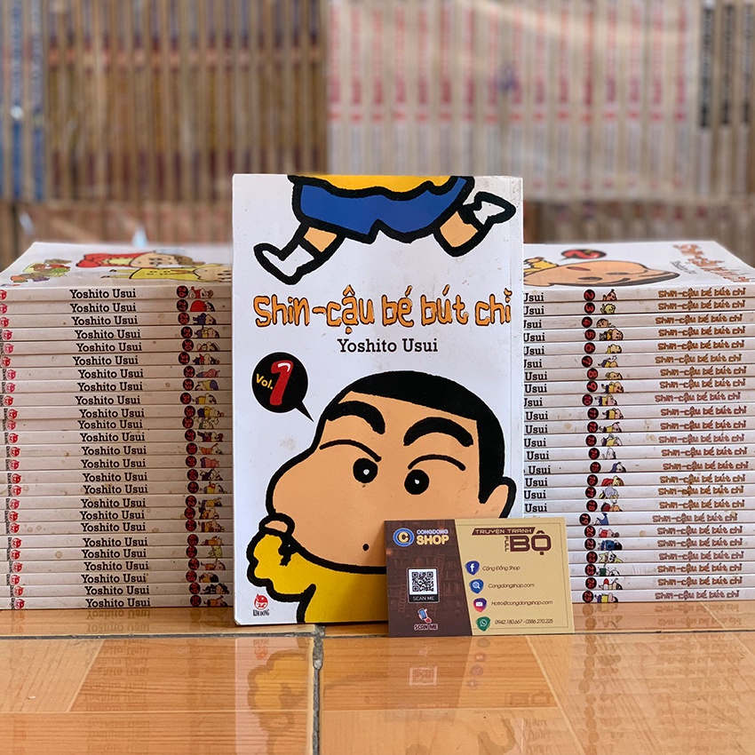 Truyện Shin Cậu Bé Bút Chì - Trọn bộ 50 tập - NXB Kim Đồng