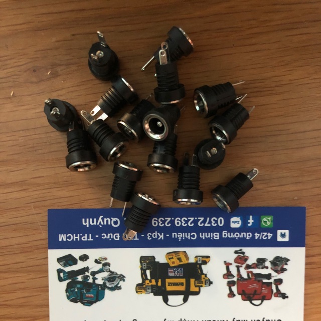 Combo 10 cắm xạc dc 5.5 mm