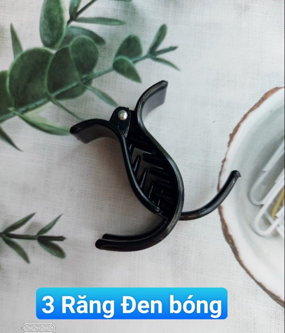 [HCM] SET 2 cái Kẹp tóc càng cua 3 Răng - 5 Răng nhiều màu
