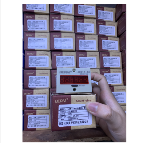 Bộ Đếm Counter JDM11-6H - BERM - 24VDC/AC