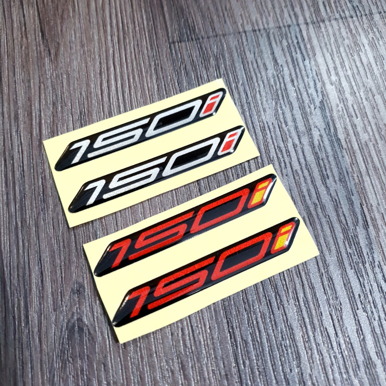 TEM DÁN CHỮ SỐ 150i ĐỔ KEO CAO CẤP SIÊU ĐẸP