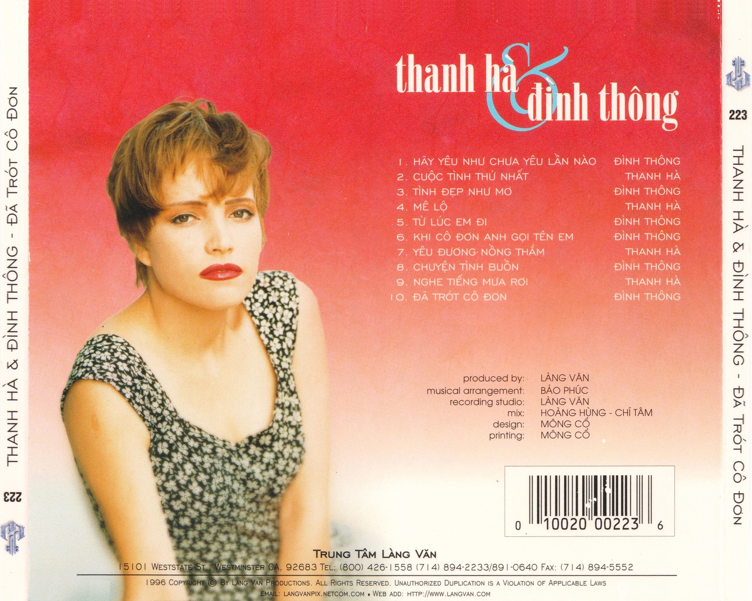 Bộ 6 đĩa cd nhạc Làng Văn 5
