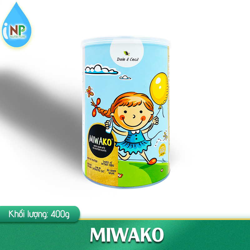 Sữa thực vật hữu cơ Miwako Hộp 400g