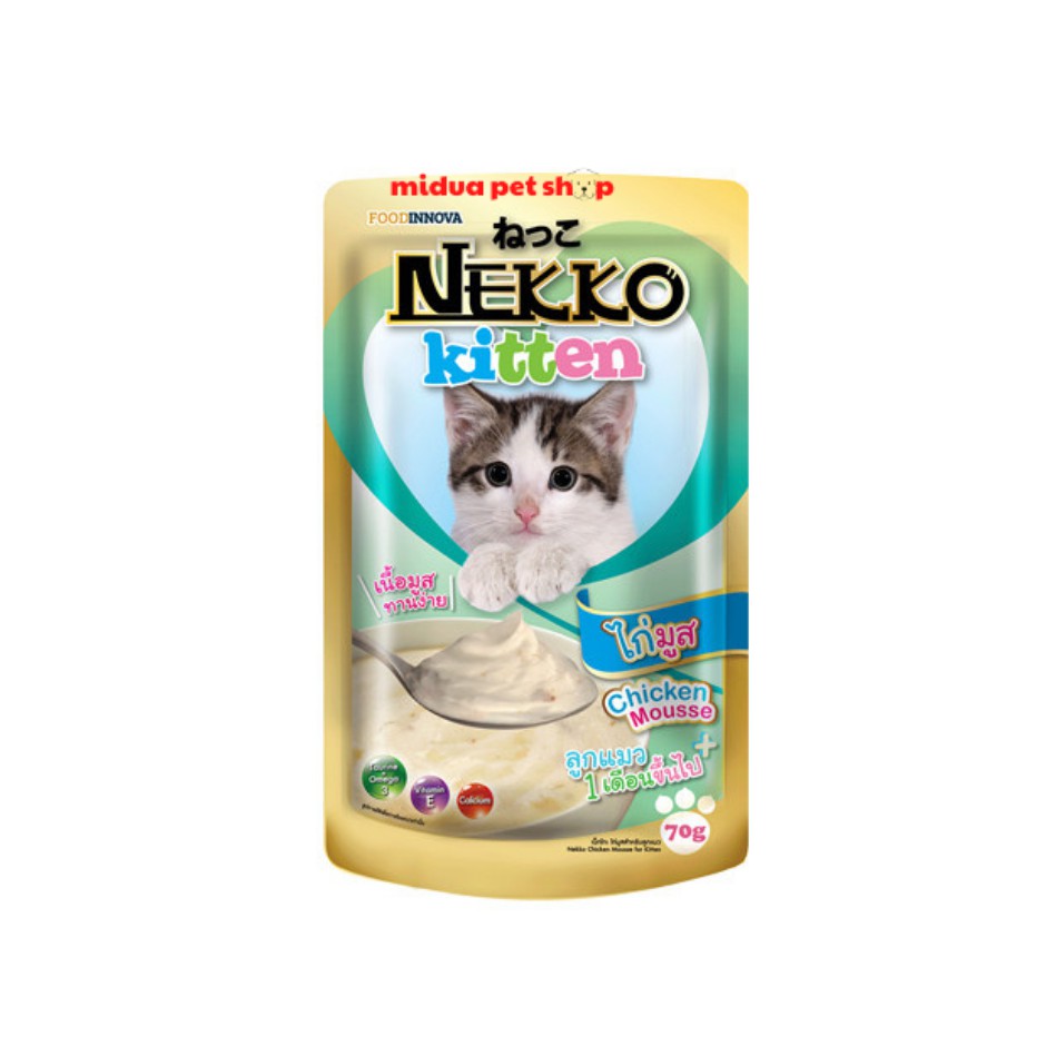 Pate Nekko cho mèo đủ vị