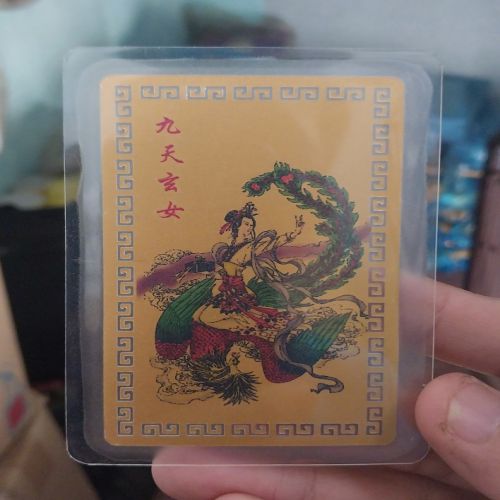kim bài linh phù cửu thiên huyền nữ