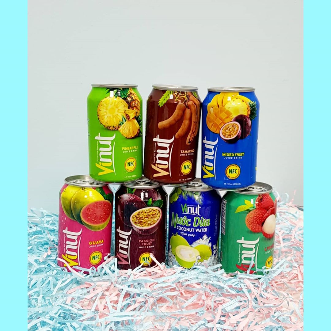 [KHAY 24 LON] Nước Ép Me Vinut 330ml