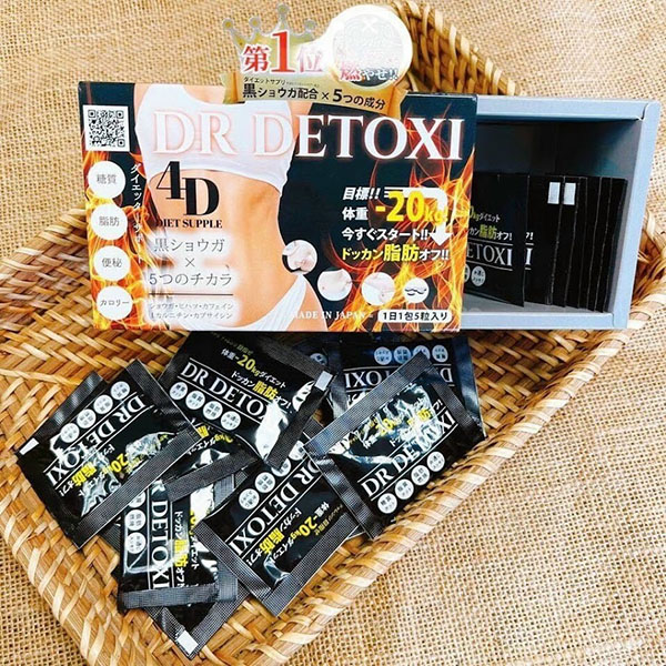 GIẢM CÂN THẢI ĐỘC NHẬT BẢN 4D DR DETOXI