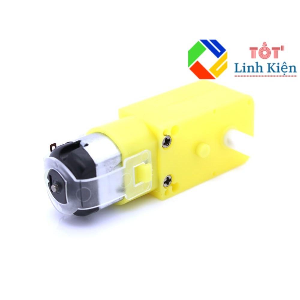 Động Cơ DC Giảm Tốc Kèm Bánh Xe