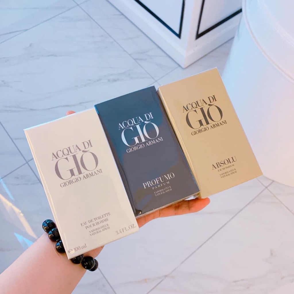 [SIÊU KHUYẾN MÃI] Nước hoa nam GIÒ vàng 100 ML