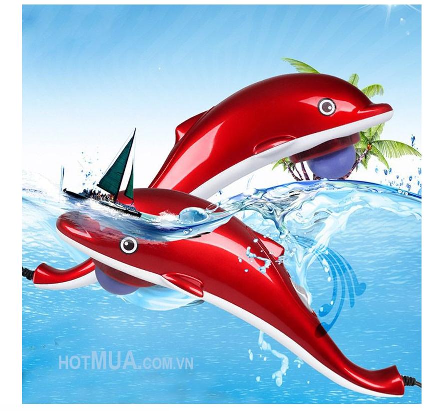 Máy massage cầm tay cá heo điện tử loại lớn
