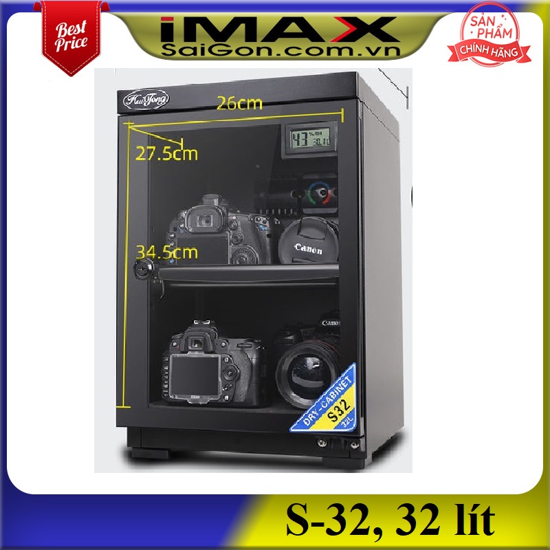 Tủ chống ẩm drycabi s-32 32 lít