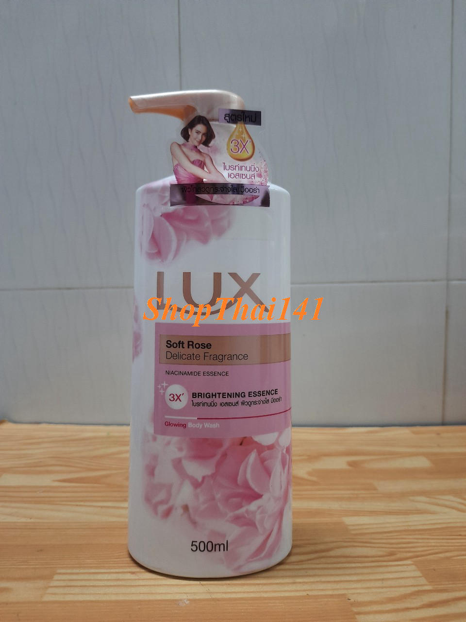 (Có 3 màu) Sữa Tắm LUX chai 450 ML Thái Lan