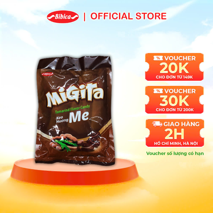 Kẹo Migita Me Bibica 400g