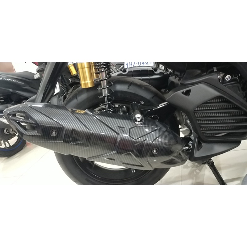Ốp Trang Trí Xe NVX 155-V2 2021 CarBon&Mạ Crom