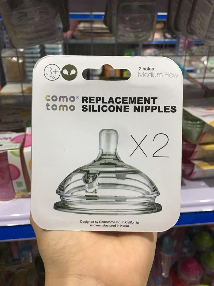Núm ti thay thế cho bình Comotomo các Size (1 chiếc)