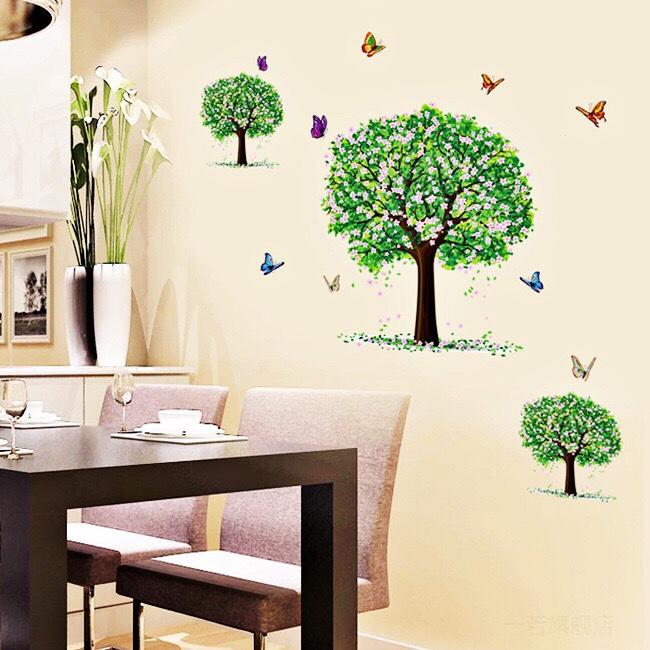 [HCM]Decal dán tường hình hoa táo
