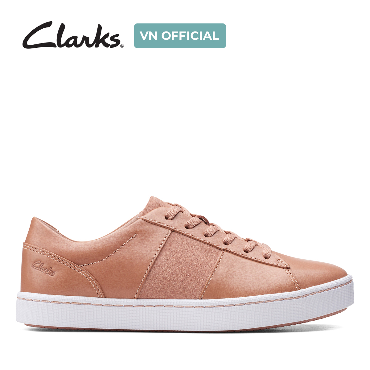 Giày Sneaker Da Nữ Clarks - Pawley Rilee