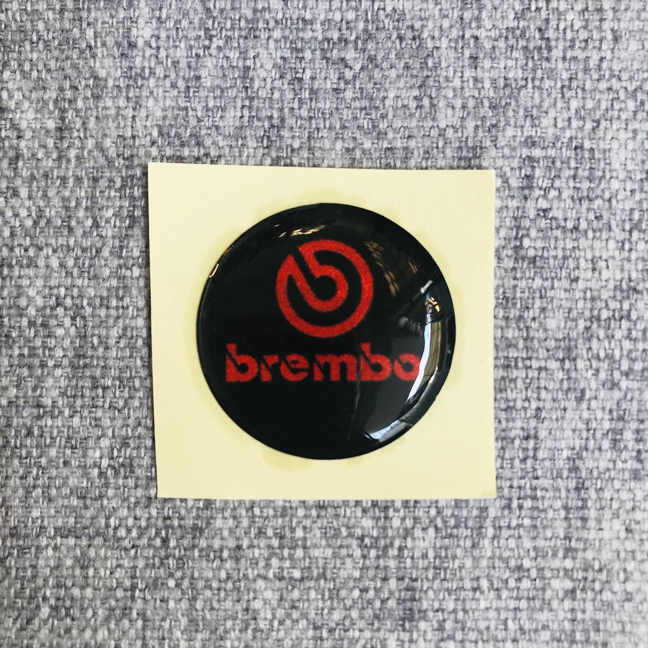 [Siêu Rẻ] Tem Nổi Logo (màu Đỏ) - Logo