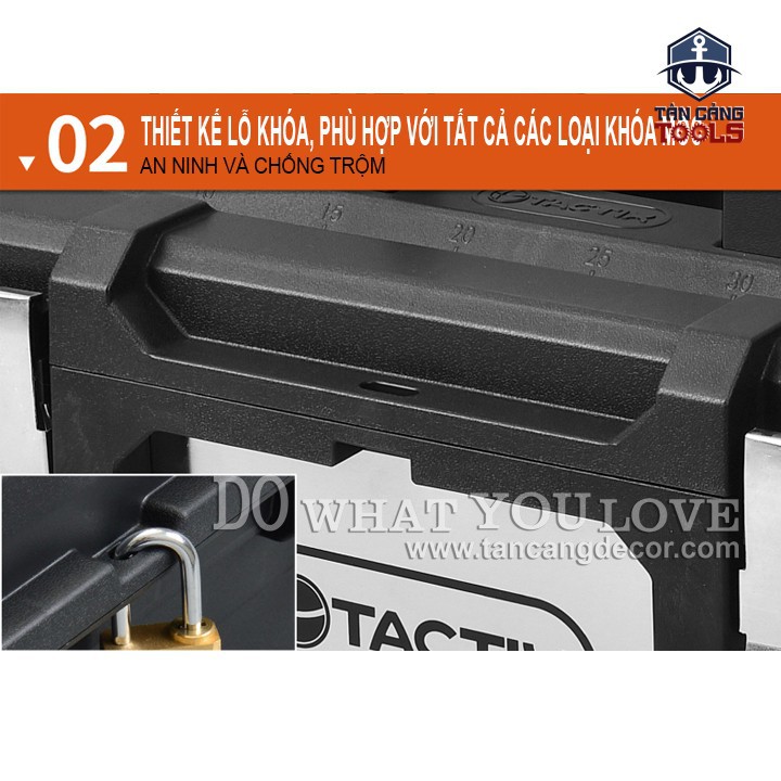Thùng Đựng Đồ Nghề 20 Inches Tactix 321121