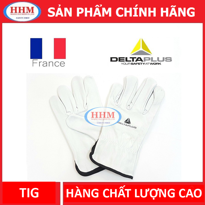Găng tay da hàn tig Delta Plus