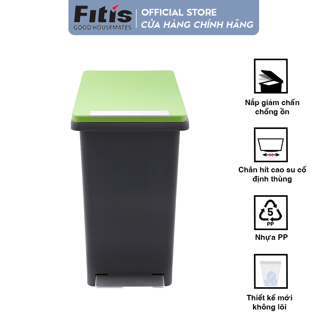Thùng Rác Fitis Compact X - 20L