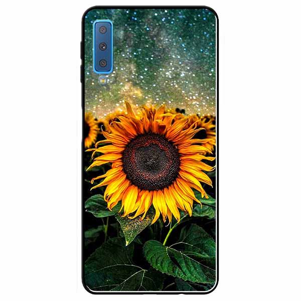 Ốp lưng dành cho samsung a7 2018 mẫu hướng dương galaxy