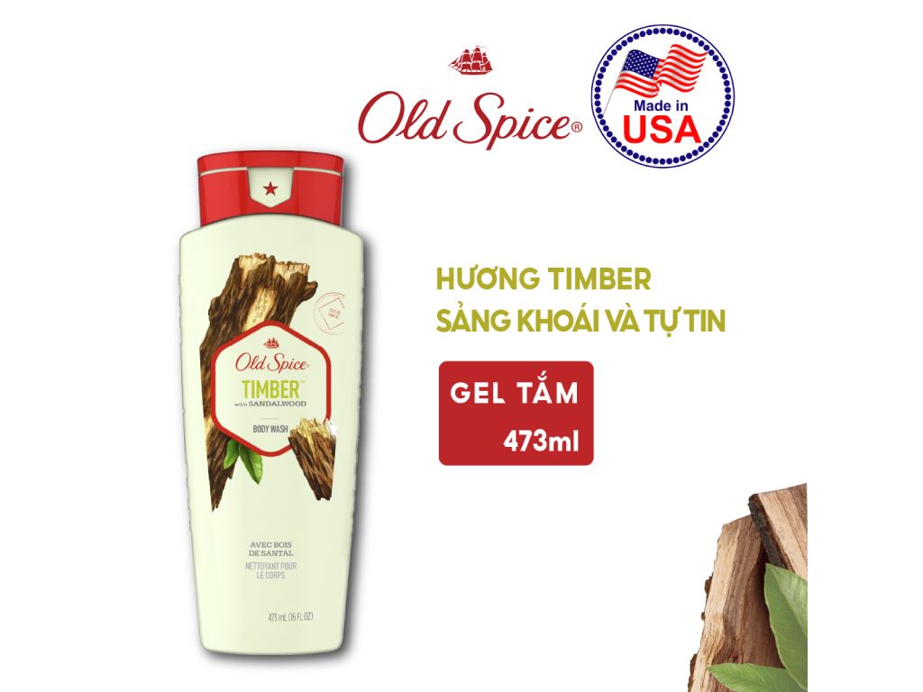 Sữa Tắm Old Spice Dành Cho Nam 532ml