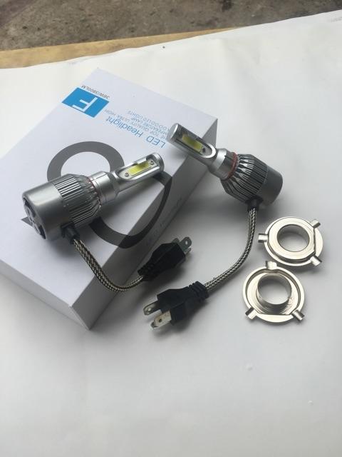 Đèn pha led C6-2 tim H4 36w siêu sáng( giá 1 bóng)