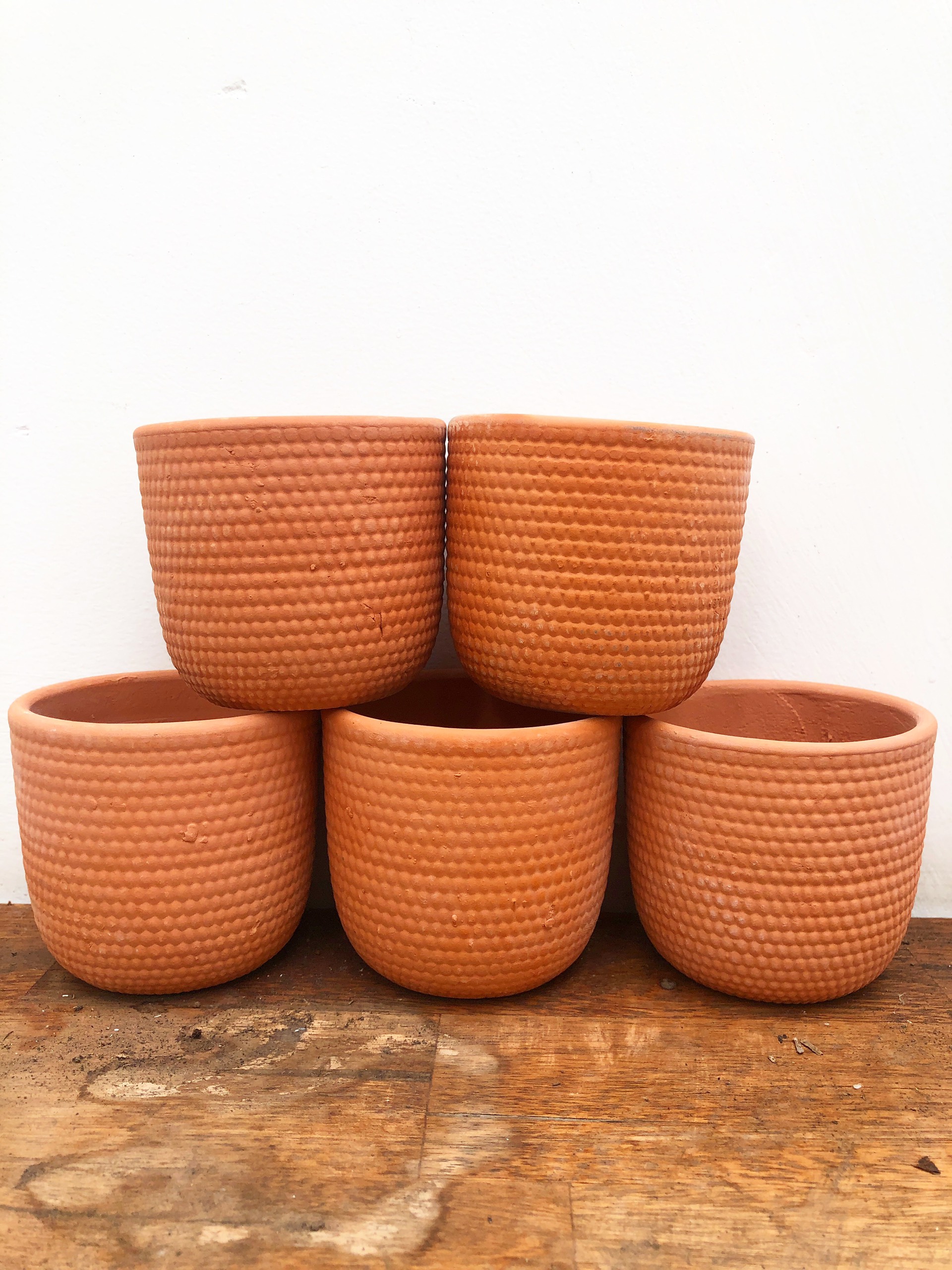 Chậu gốm đất nung nhỏ, kích thước 8x7.5 (cm)